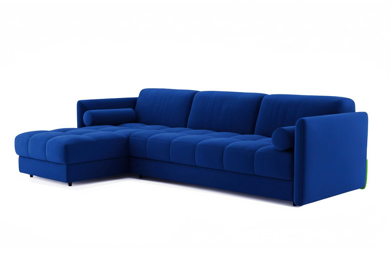 Бархатный диван с полуостровом Moanne VINCULO ARCH-00038034 - Вид №4