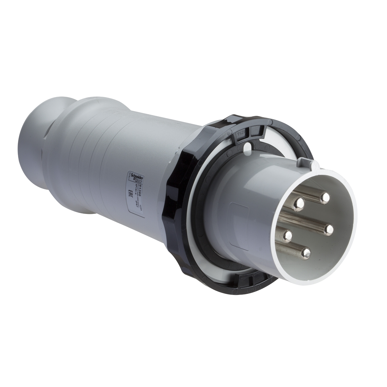 81398 КАБ. ВИЛКА, 125A 5P 500V IP67 Schneider Electric PratiKa 