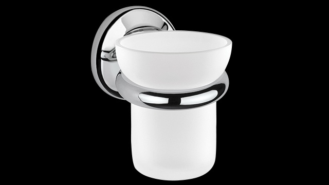 GH145 Стакан, настенный, из матового стекла bagno&associati GRAND HOTEL Bagno & Associati