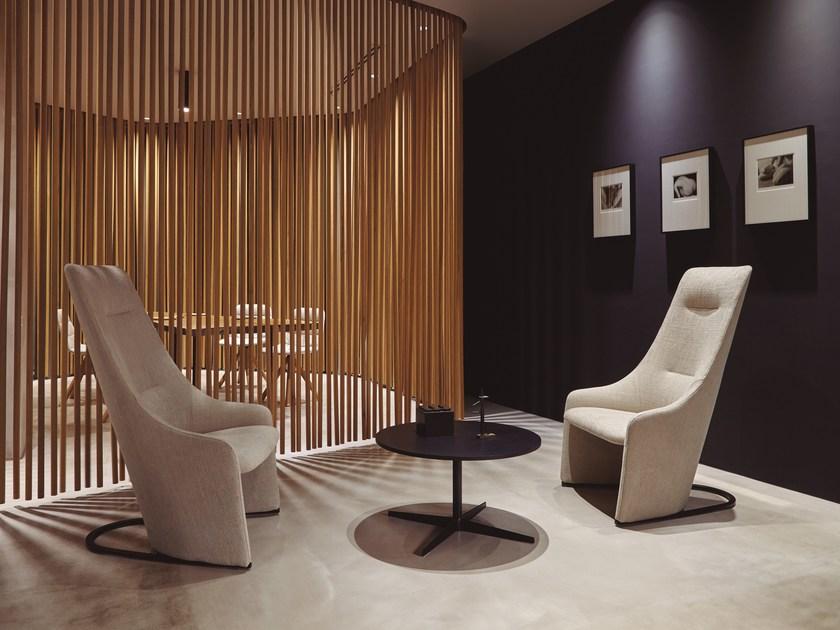 Viccarbe Мягкое кресло из ткани с высокой спинкой sun-id-1511164 - Вид №2