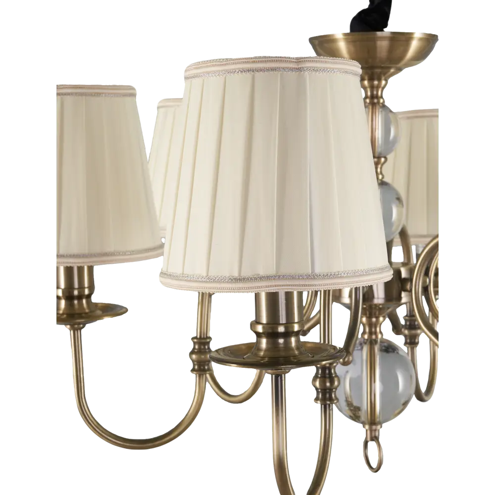 Люстра подвесная «Montrem» L1151-6, 6 ламп, 12 м², цвет медный LAMPLANDIA STLM-2018447 - Вид №5