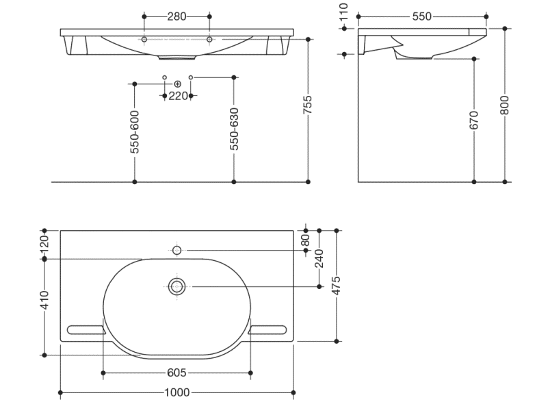 950.11.401 суета сует HEWI Waschtische  - Вид №3