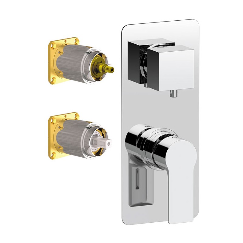 RX612D2KB Смеситель для душа DANIEL RUBINETTERIE Reflex