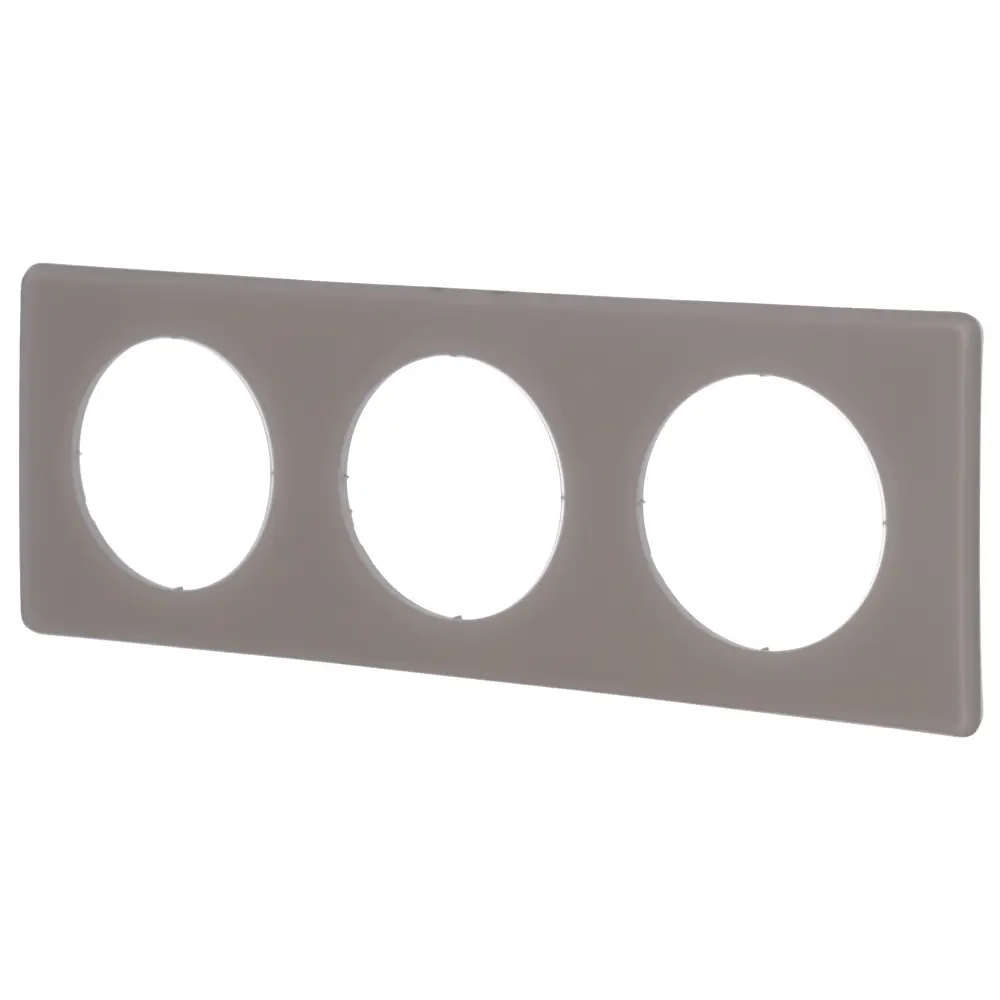 Рамка Legrand Celiane, 3 поста, цвет перкаль грэй STLM-2163632 - Вид №1