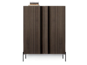 Шкаф из дуба с распашными дверцами