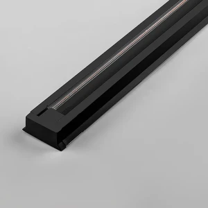 Трековый шинопровод накладной однофазный Feron CAB1003 2 м цвет черный 85499907 STLM-2211939