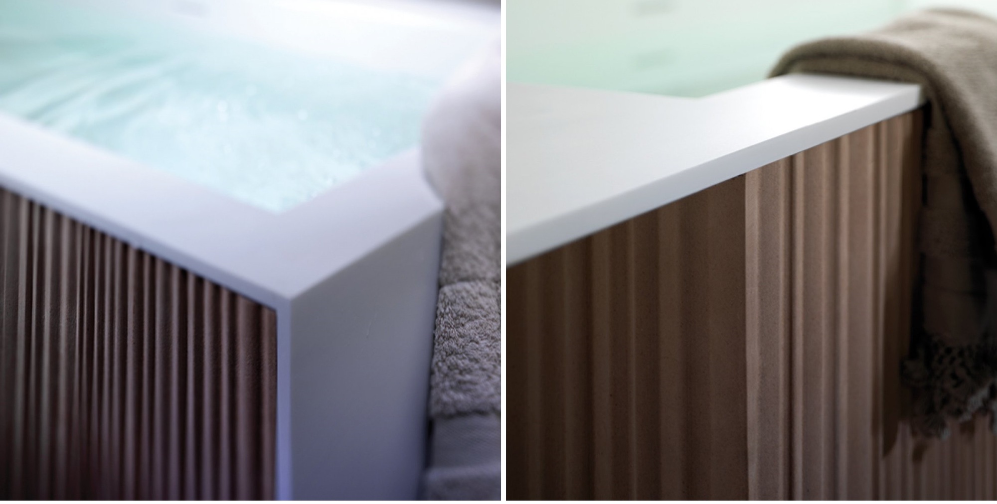 Ванна напольная с гидромассажем и панелями Veer 220 см Karolitalia VEERRULEGM220X100 - Вид №2