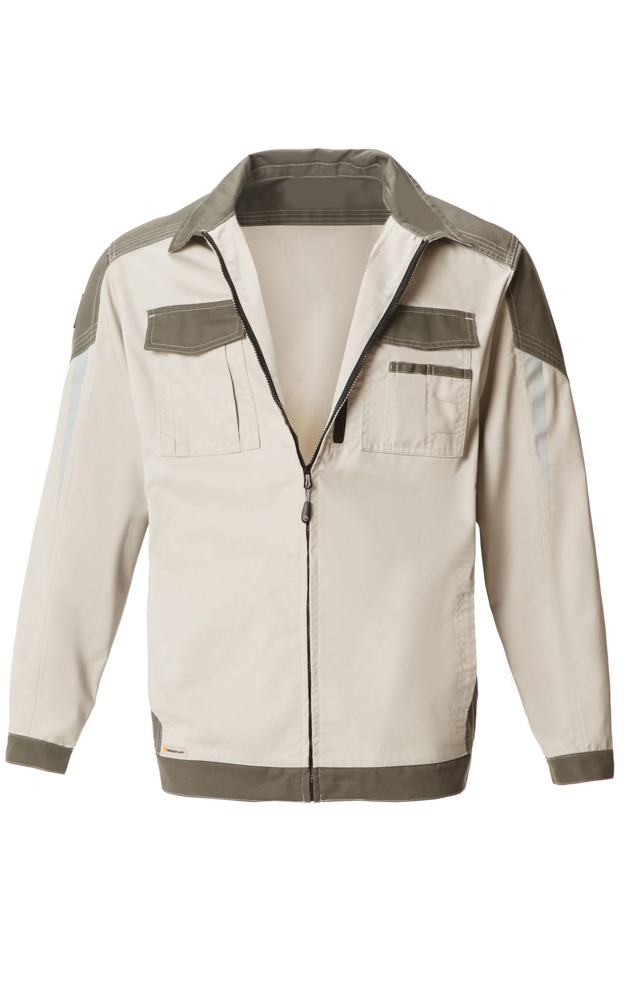 4973745 Костюм  NEW цвет серый песок с серым хаки STATUS  Летняя спецодежда  размер 60-62/182-188  - Вид №3