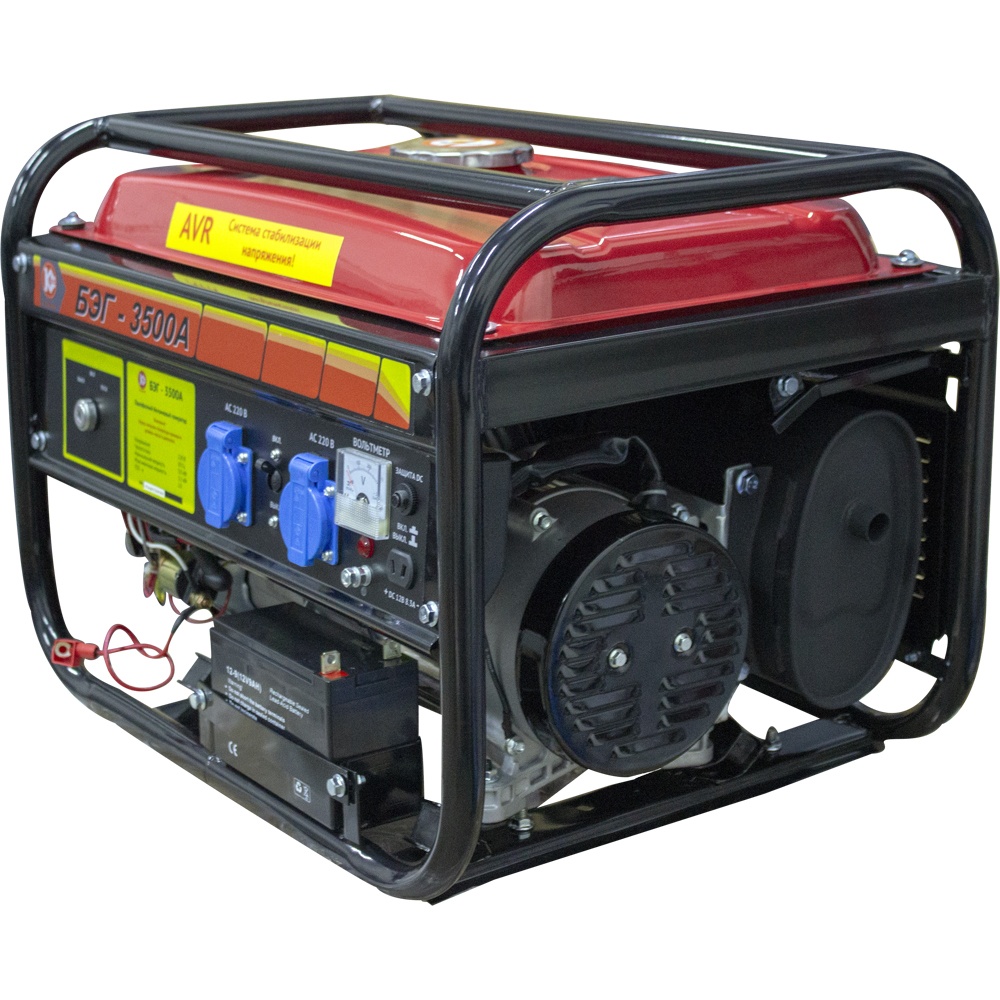 70358 Калибр Бензиновый электрогенератор БЭГ-3500А 