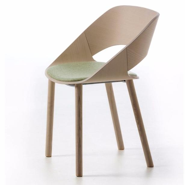 arrmet Стул ясеня со встроенной подушкой Kabira sun-id-1389180 - Вид №1