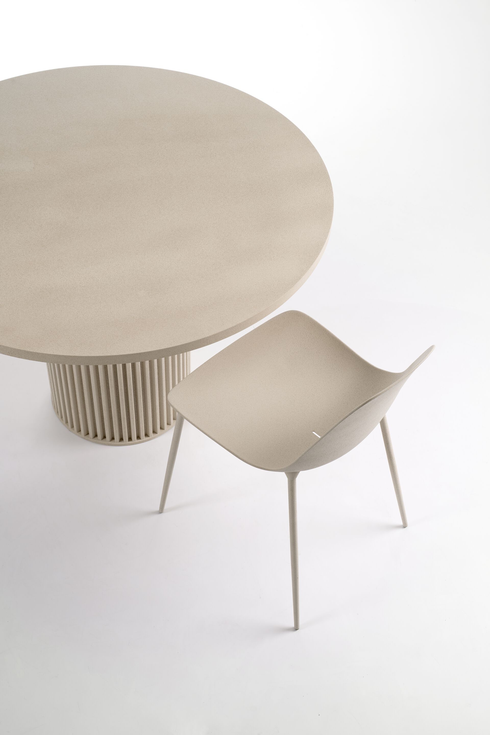 Круглый алюминиевый стол Opinion Ciatti HERCLE ARCH-00066157 - Вид №2