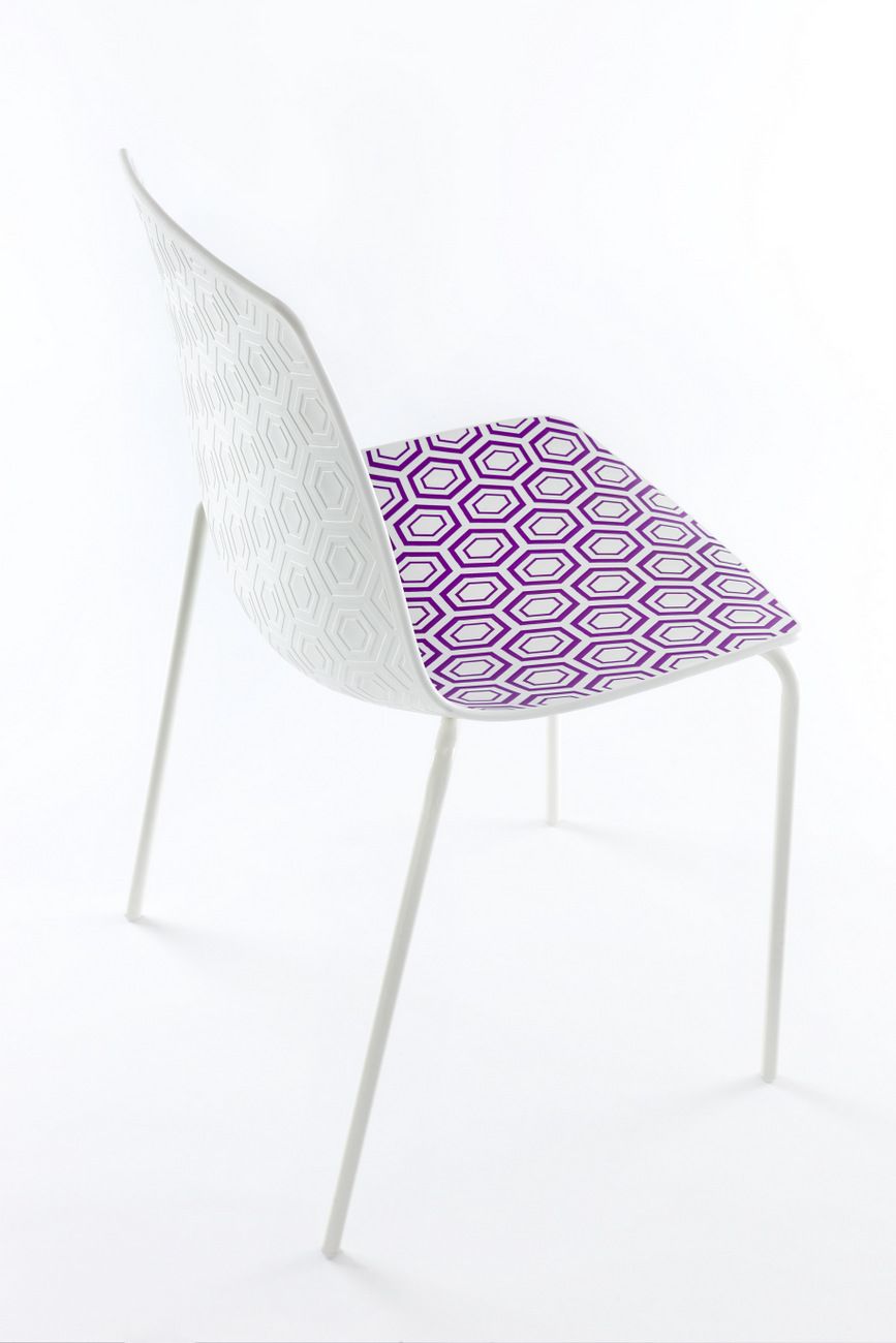 Стул инженерного пластика с металлическим каркасом GABER Альгамбра ARCH-00029501 - Вид №10