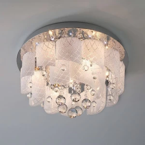 Потолочная люстра Eurosvet Cascade 80117/8 хром/белый EUROSVET CASCADE 184254 Белый