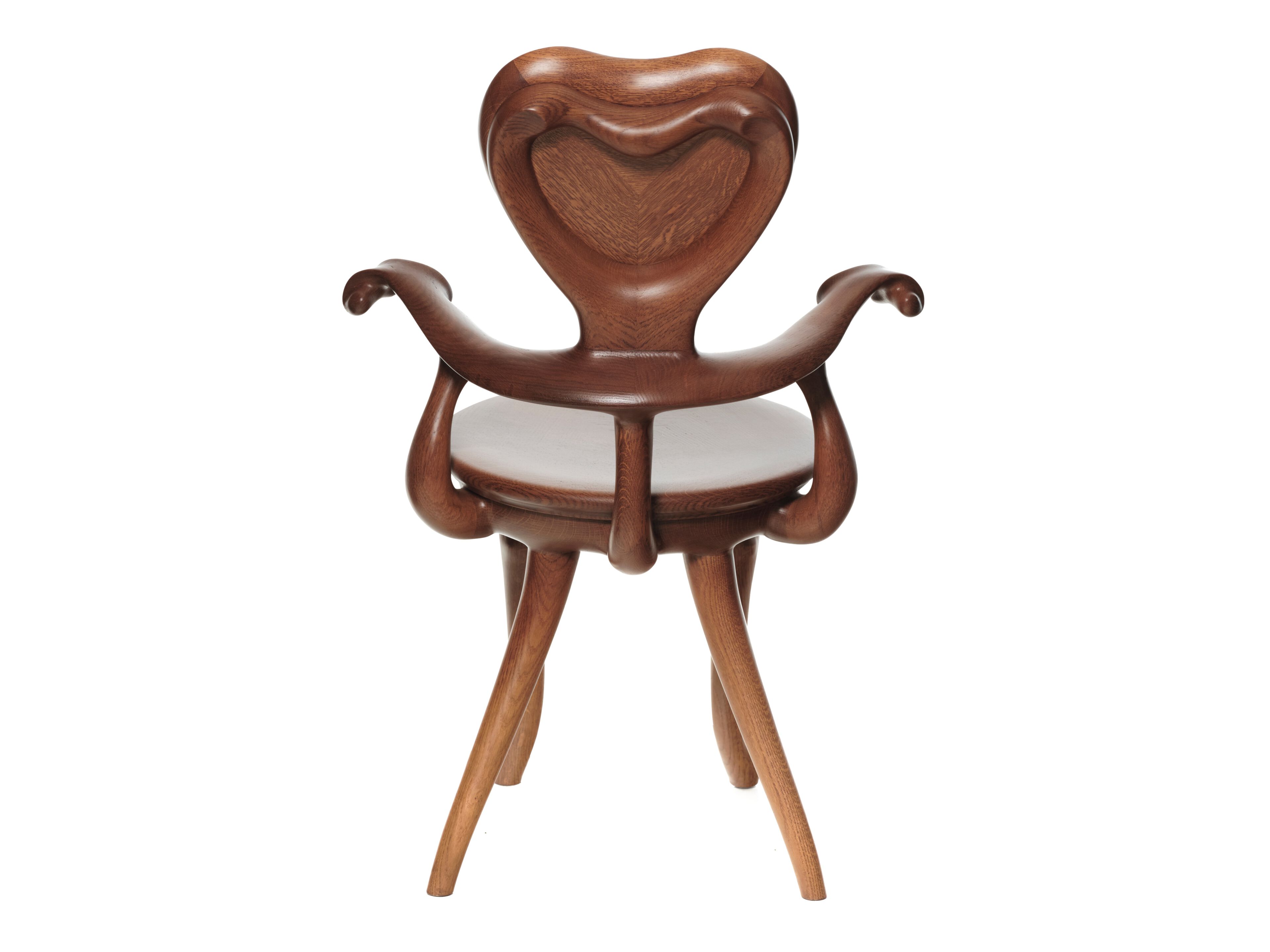 Стул из массива дерева с подлокотниками BD Barcelona ARCH-00142689 - Вид №2