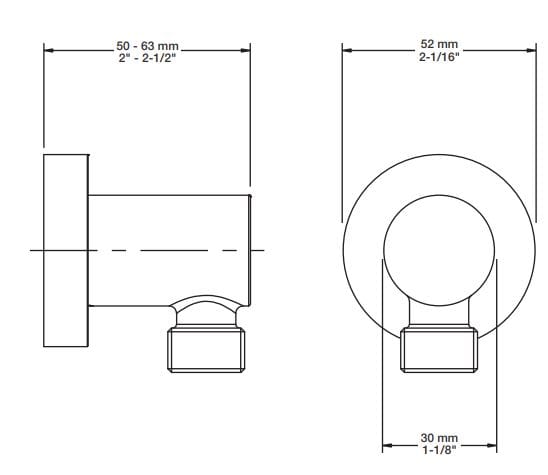 Термостатический набор для душа с душем BARIL Profile B46 ARCH-00022489 - Вид №6