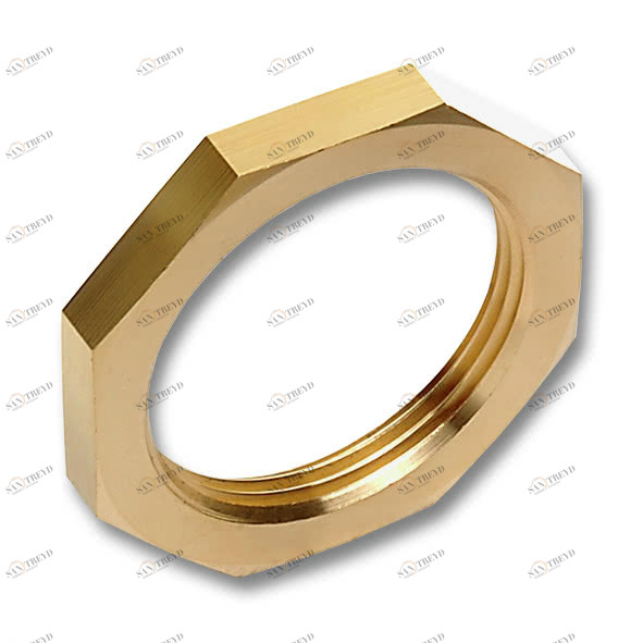 291134R SANHA 911 контргайка, латунь 3/4  SW 34 мм 