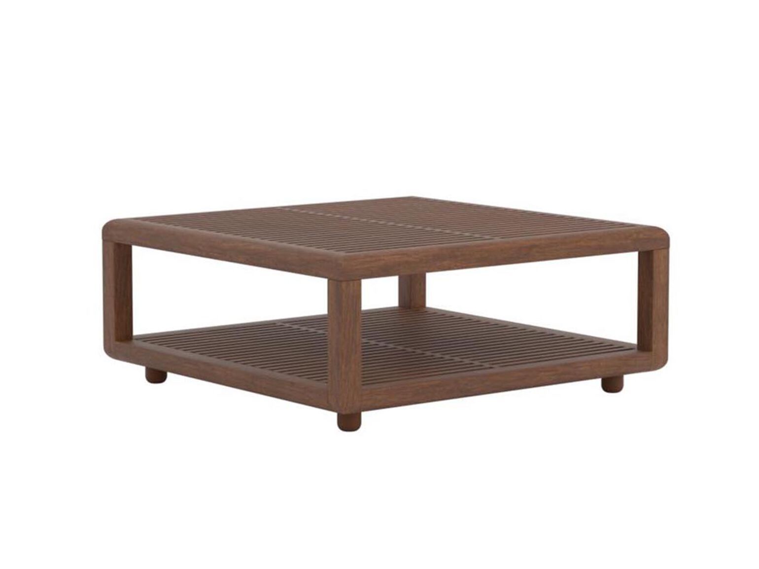 Квадратный садовый столик в ироко Andreu World Nilo ARCH-00114606