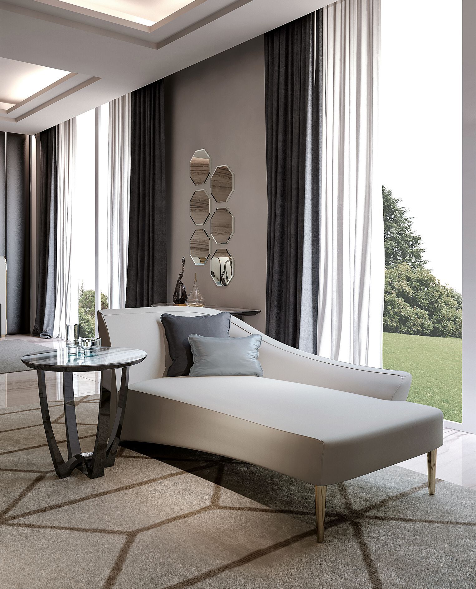 Dormeuse мягкая кожа Bizzotto Italia Atmosphera ARCH-00047845 - Вид №2