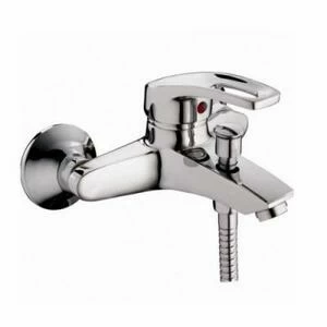 WW MX Арт. ISAR 503 Хром. Смеситель для ванны однорычажный. С изливом.