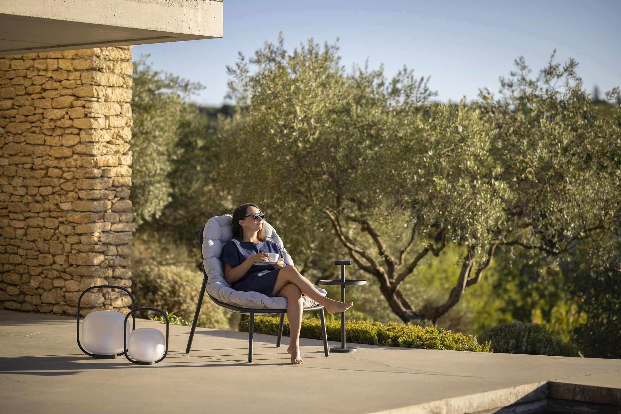 Тканевое садовое кресло Todus Albus ARCH-00109012 - Вид №11