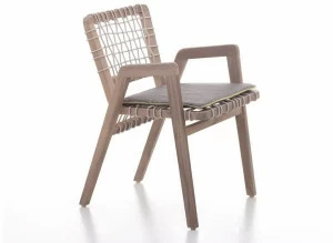 Gervasoni Садовый стул из тика со встроенной подушкой Gervasoni outdoor