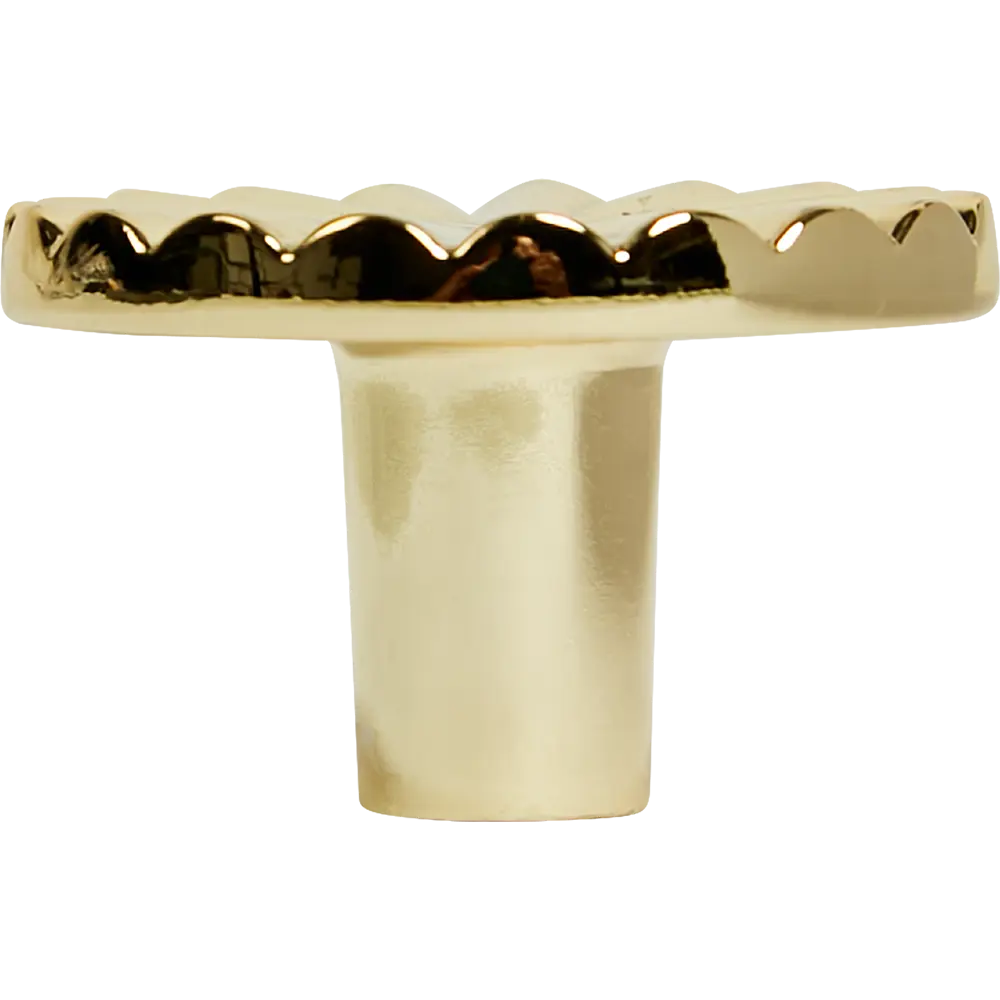 86925409 Ручка-кнопка мебельная 6301 30x100 мм, цвет золото STLM-1005661 EDSON  - Вид №1