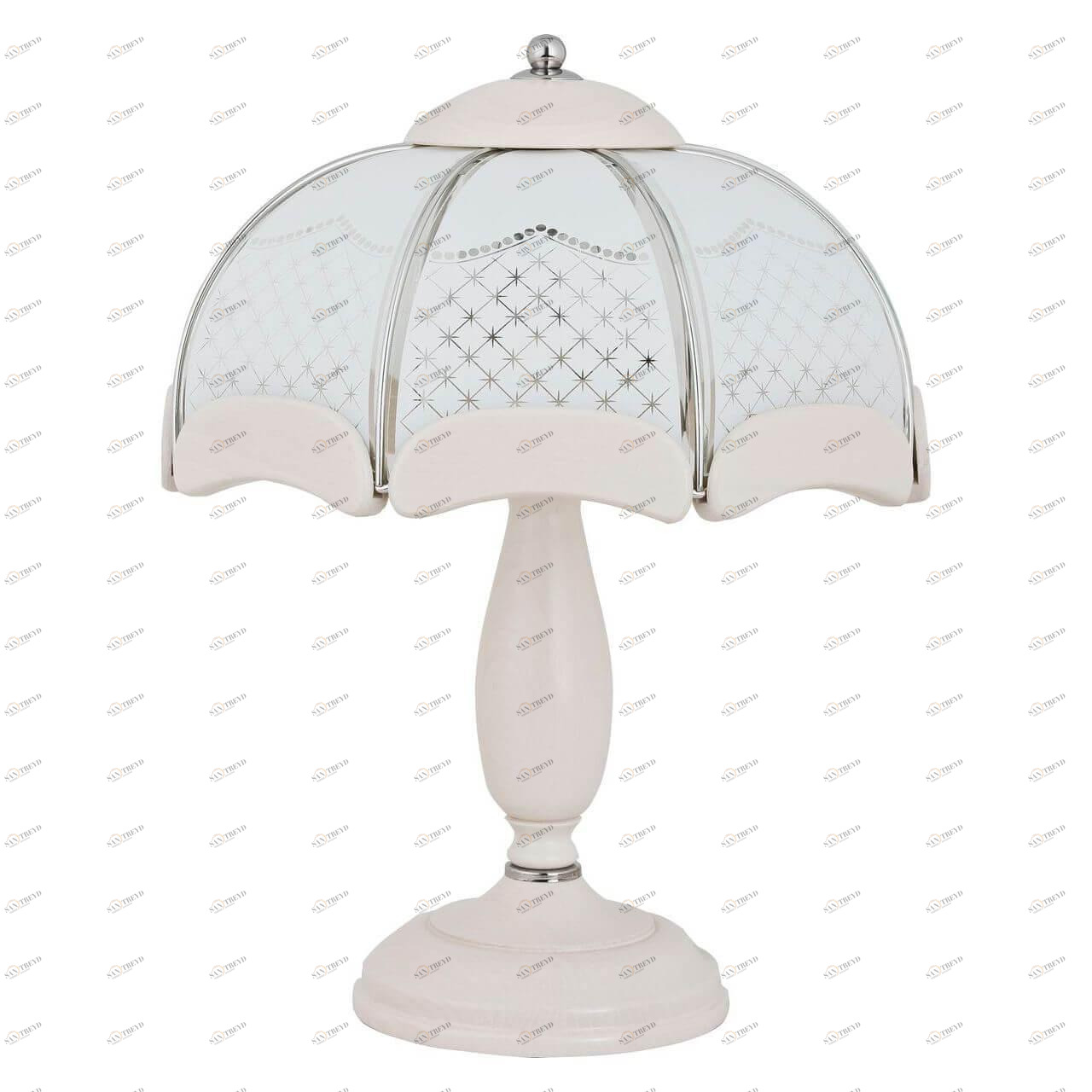 Лампа настольная белая Alfa Italia Bianco 20078 ALFA ITALIA 00-3906929 Белый 