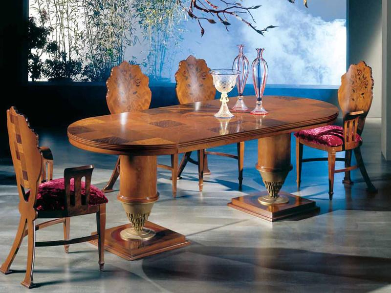 Carpanelli Обеденный стол Cherry Quadrifoglio Ta32 - Вид №1