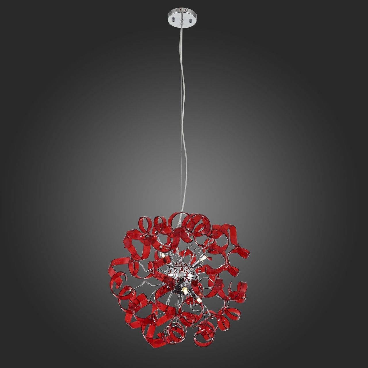 Подвесной светильник ST Luce Segreto SL452.603.06 ST LUCE ДИЗАЙНЕРСКИЕ, SEGRETO RED 072121 Красный  - Вид №2