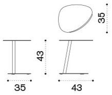 Ethimo Садовый стол из алюминия  Smtp  - Вид №7