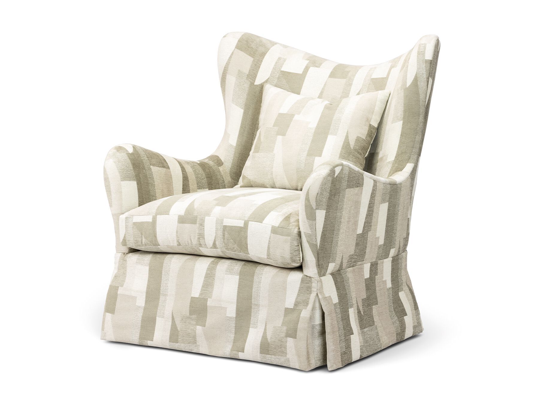 Тканевое кресло с подлокотниками JOSÉ LEITE DE CASTRO DUVET ARCH-00065624 - Вид №1