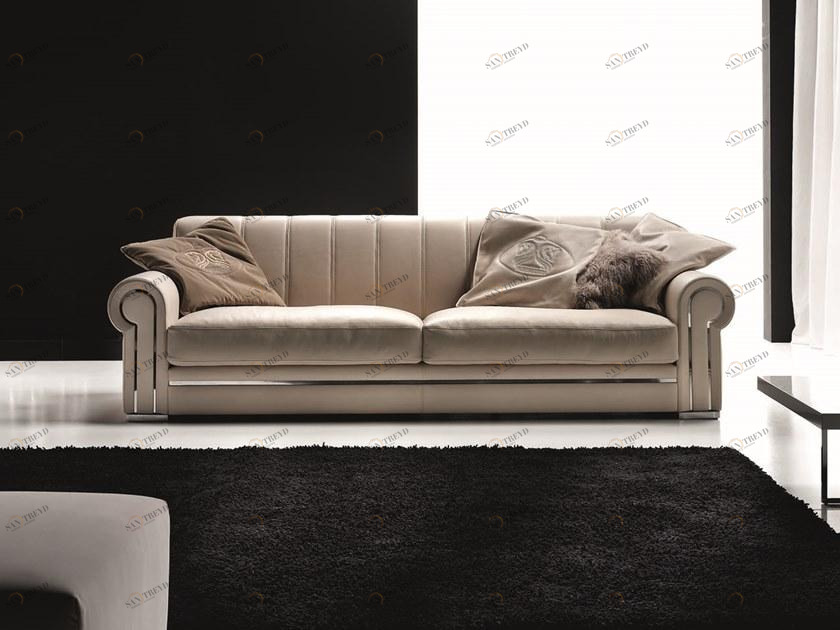 Former In Italia 3-х местный кожаный диван Quincy sun-id-1487271