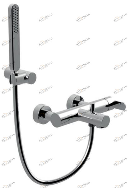 Rubinetteria Giulini Смеситель для ванны настенный однорычажный с ручным душем Deluxe - surf F5801dl