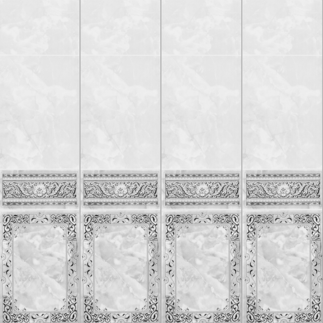 Панель пласт. "Фриз" Барон 102 Черный 2,7*0,25 STSR-439 АКВАТОН Novita - Вид №1