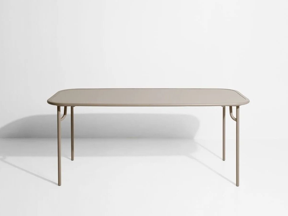 Алюминиевый прямоугольный садовый стол с порошковым покрытием Petite Friture выходные ARCH-00066001 - Вид №30