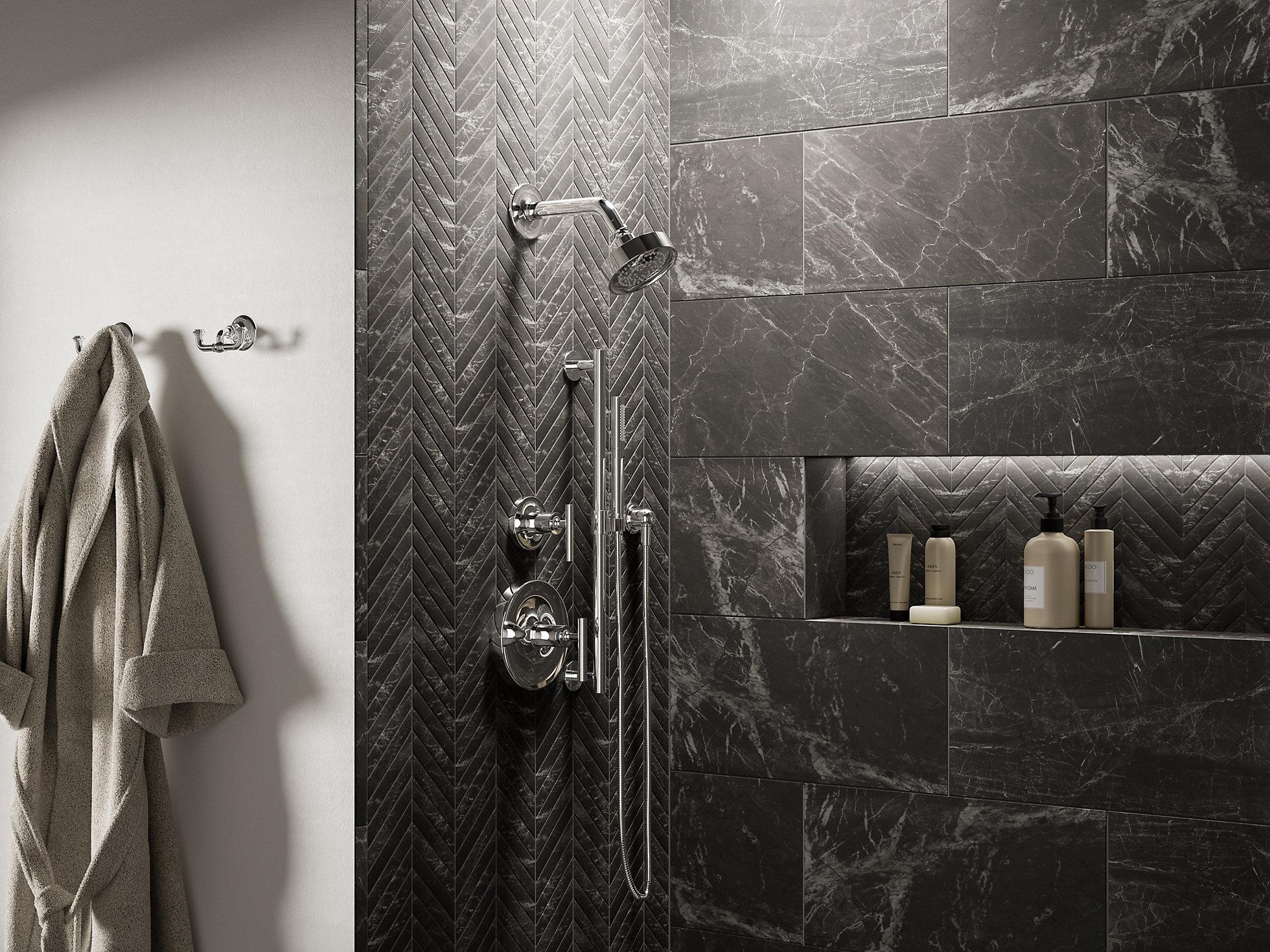 KOHLER Двойной крючок для одежды Artifacts K-72572-CP  - Вид №2