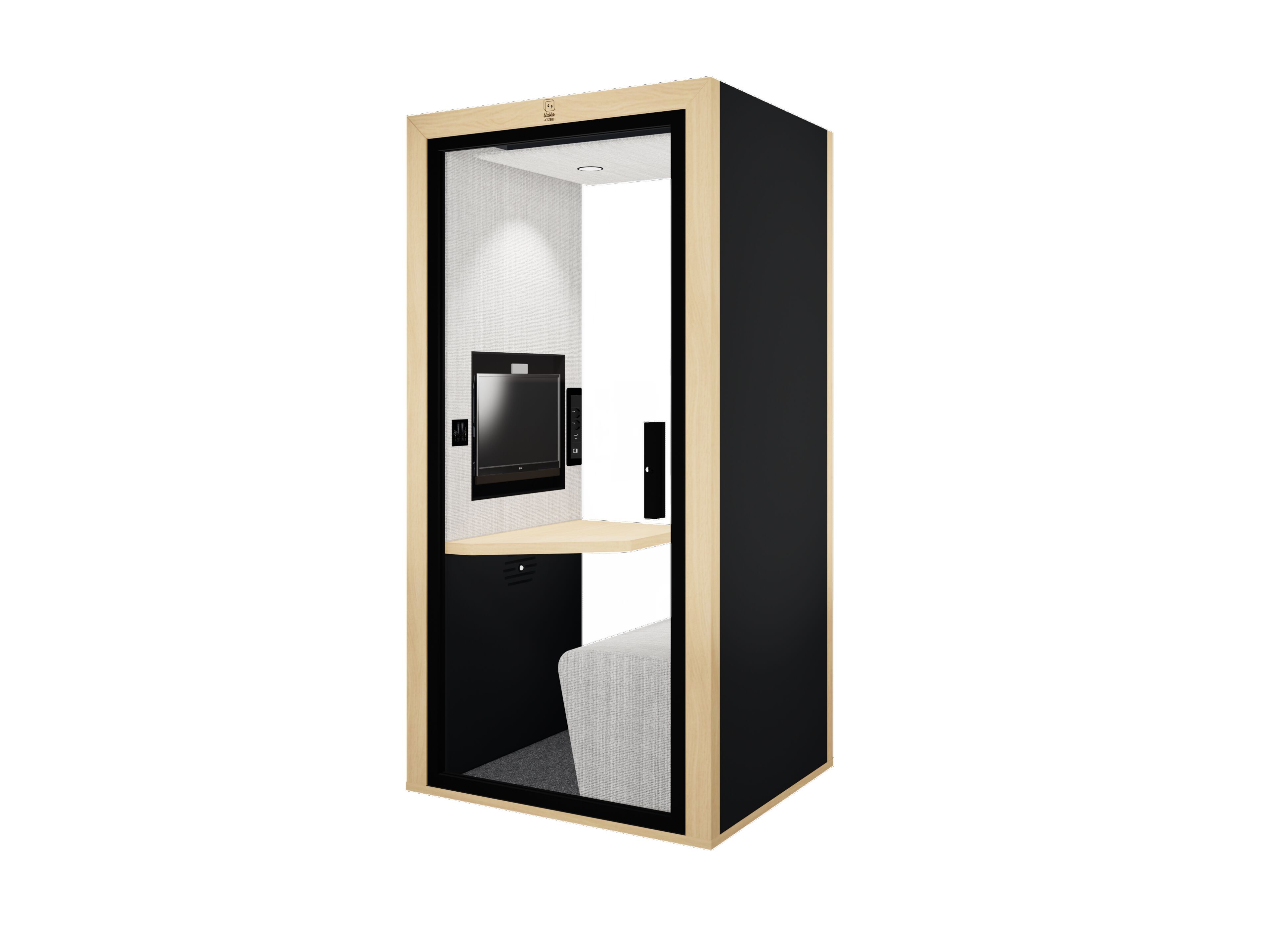 Одноместный акустическая офисная кабина Blabla-Cube бюро ARCH-00139616 - Вид №2