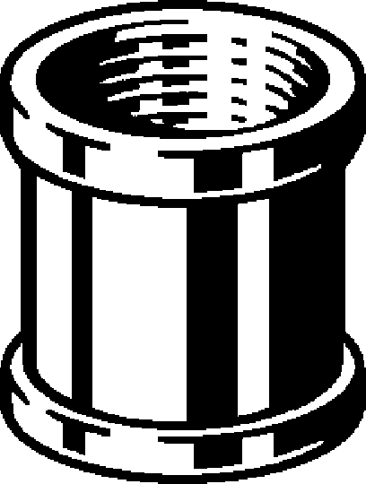 Viega Муфта 1551 (103170) 103 170 - Вид №1