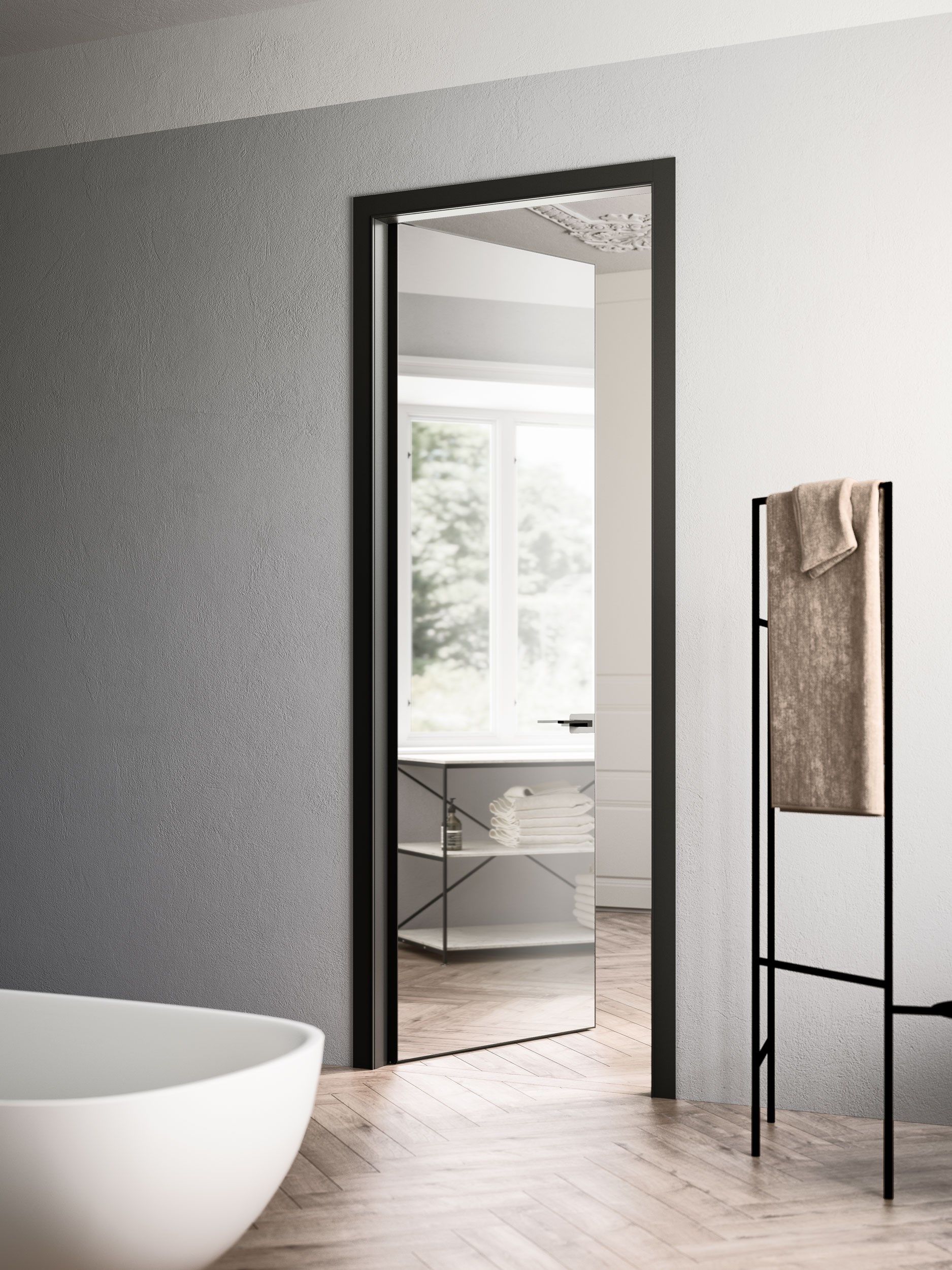 Стеклянная дверь ADL квартира ARCH-00012280 - Вид №2