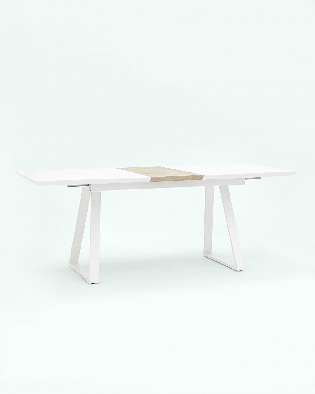 Обеденный стол раздвижной белый 160-200 см "Детройт" STOOL GROUP  00-3946084 Белый  - Вид №3