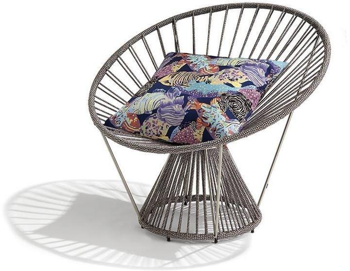 MissoniHome Садовое кресло из полиэстера Cordula sun-id-1423835 - Вид №1