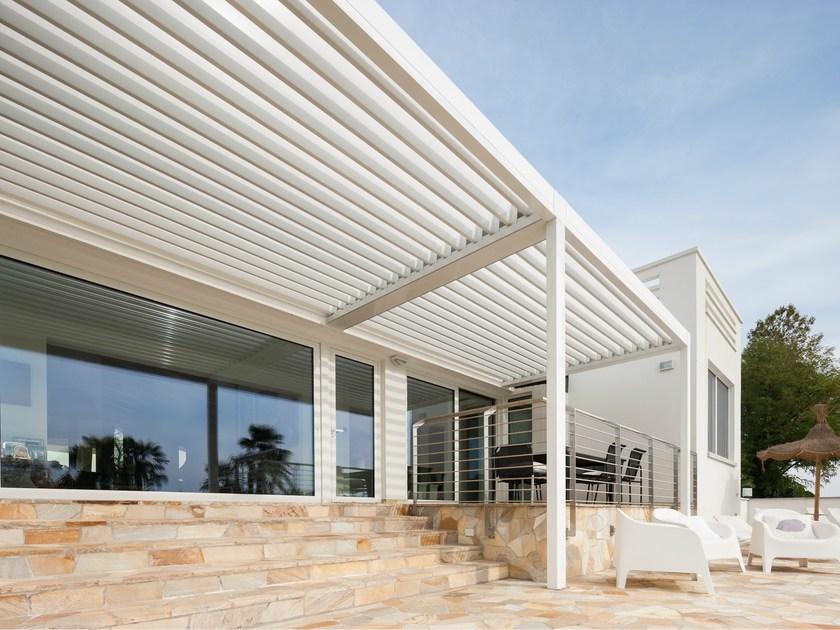 PRATIC F.lli ORIOLI Отдельностоящая пергола с регулируемыми жалюзи Vision sun-id-1423257 - Вид №5