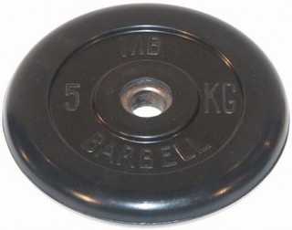 MB31-5 Диск обрезиненый черный mb barbell mb31-5 MB Barbell 