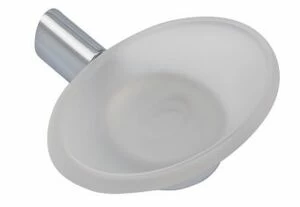 Мыльница стеклянная Novaservis Metalia 10 0036.0 хром