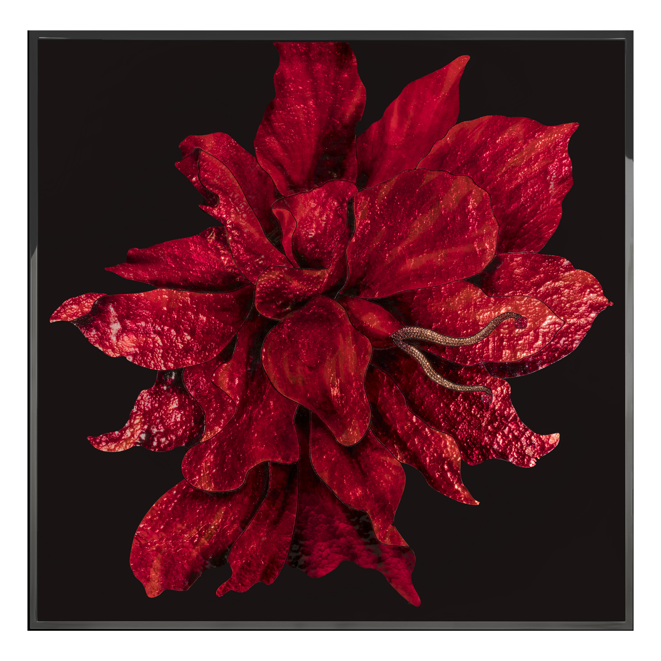 Red Flower Произведение искусства Visionnaire  - Вид №1