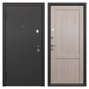 Дверь входная металлическая Ронда 950 мм левая цвет танганика бора