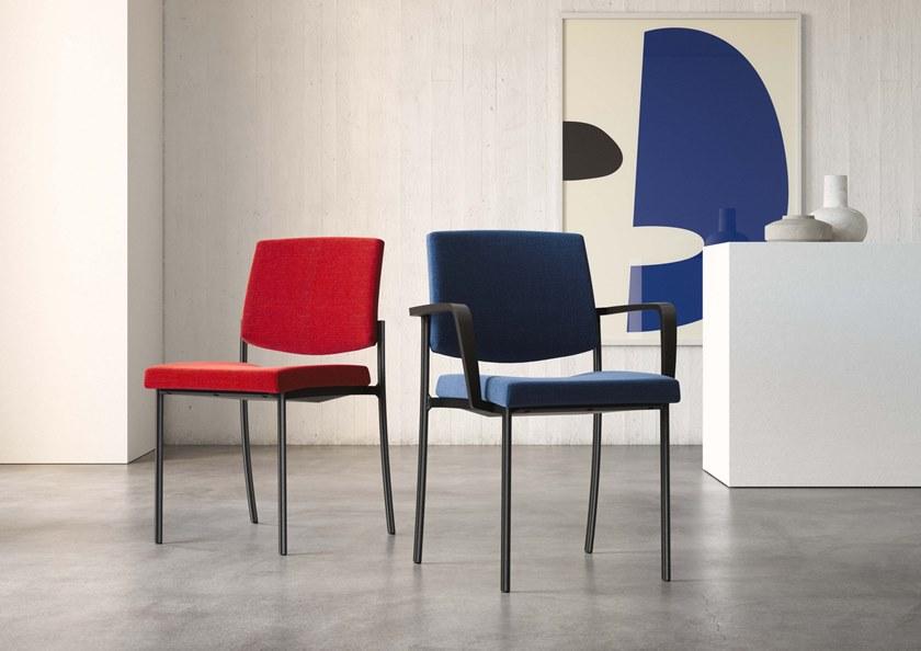 LD Seating Стул для конференций штабелируемый с подлокотниками Seance art 193 br - Вид №8