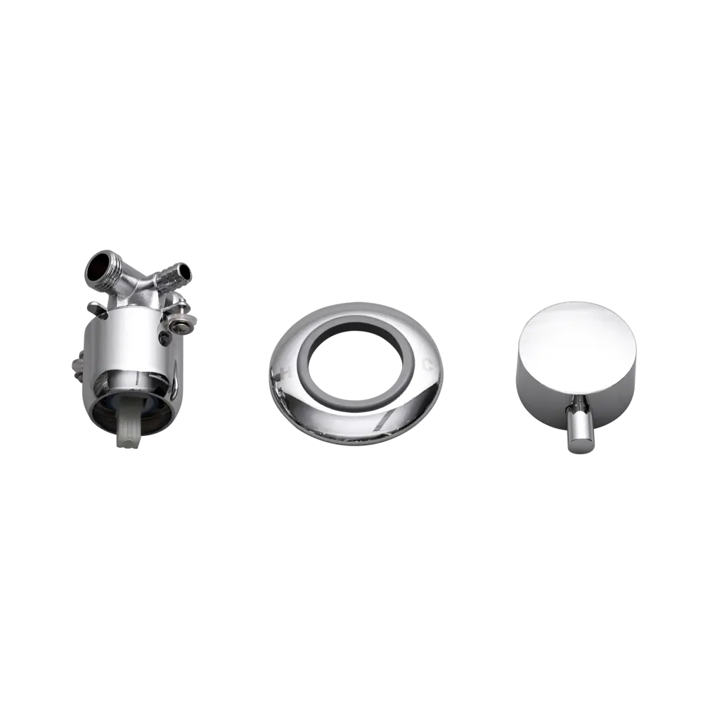 Смеситель для душа KONSENSA Фиджи однорычажный цвет хром STLM-2084924 - Вид №3