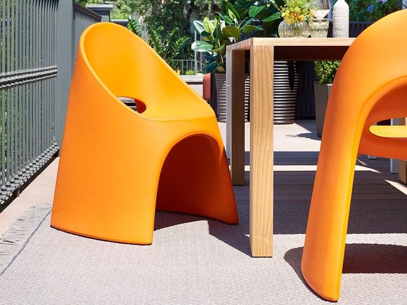 SLIDE Штабелируемый стул из полиэтилена Amélie Amelie sun-id-1423930 - Вид №1