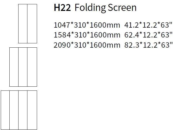 HC28 Cosmo Экран из шпона дерева Teahouse H22 - Вид №1